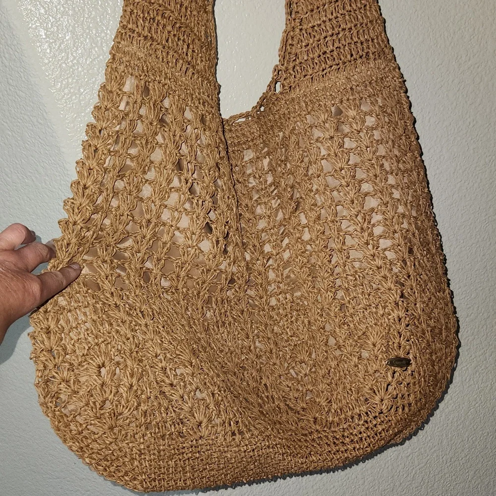 NWOT Woven Boho Crossbody Bag - Picture 4 of 9